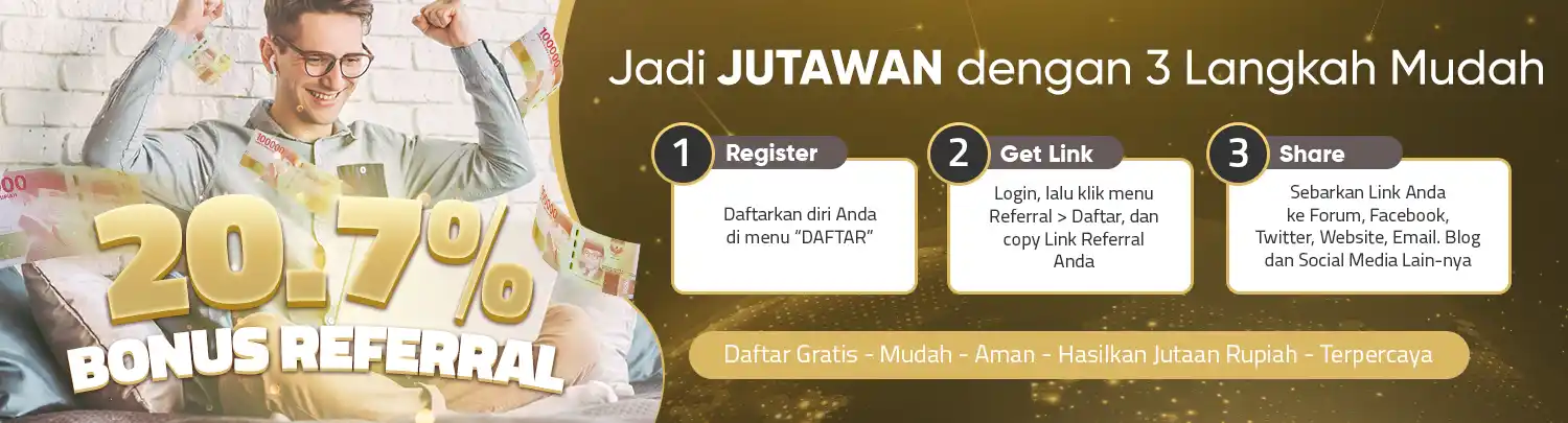 Refferal Dewataslot : Bonus Referral Situs Betting Online Asia